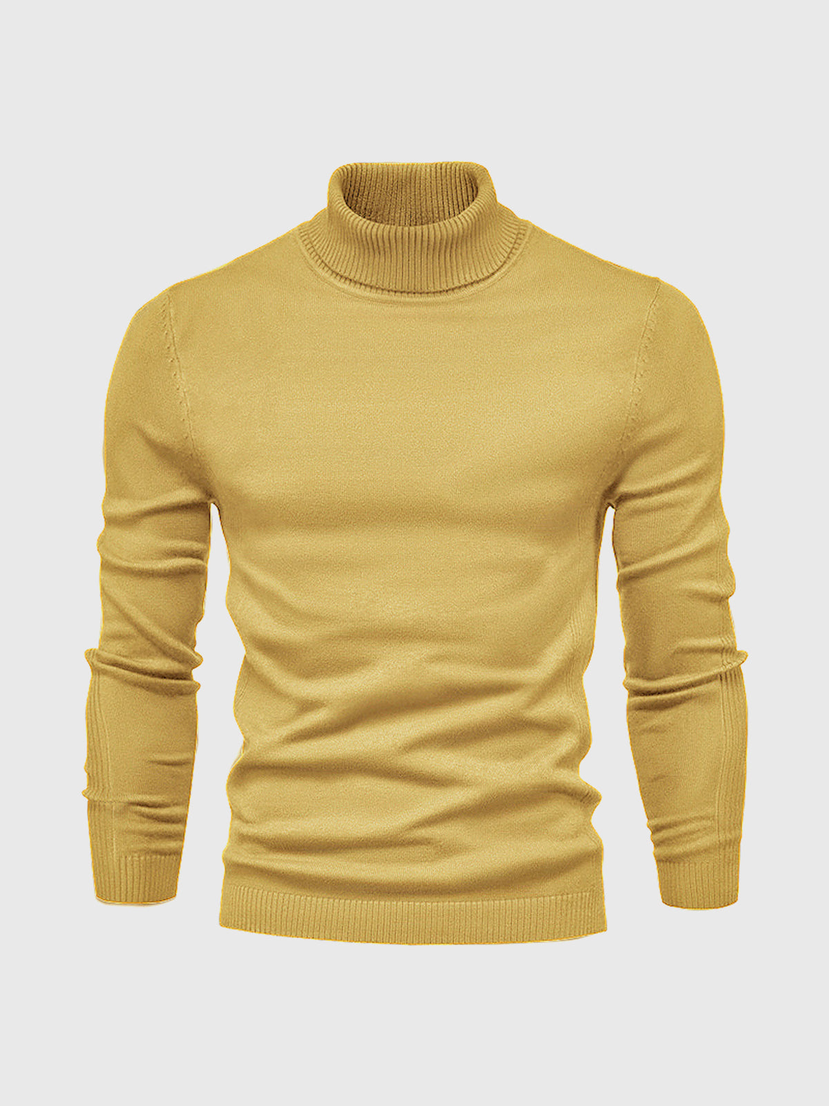 Wollen Rollkragenpullover für Herren