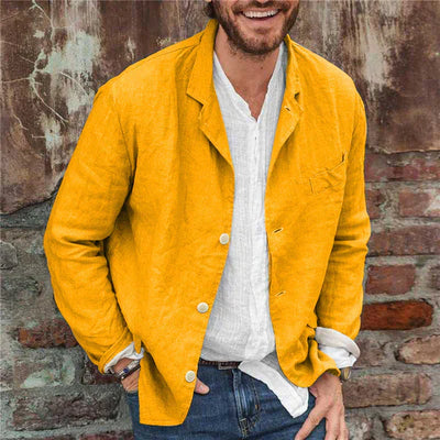 Casual Katoenen Blazer voor Heren