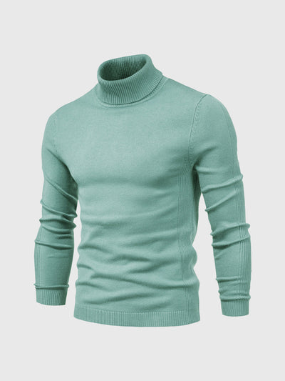 Wollen Rollkragenpullover für Herren