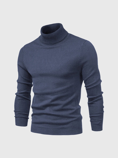 Wollen Rollkragenpullover für Herren
