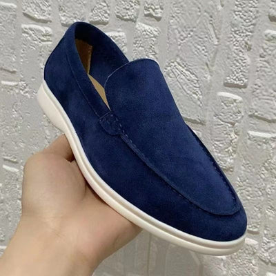 Elegante loafers van suédine voor heren