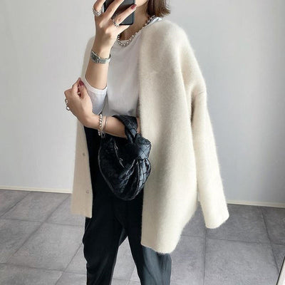Moderne Gebreide Cardigan voor Dames