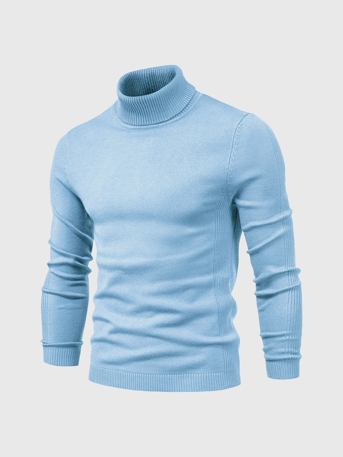 Wollen Rollkragenpullover für Herren