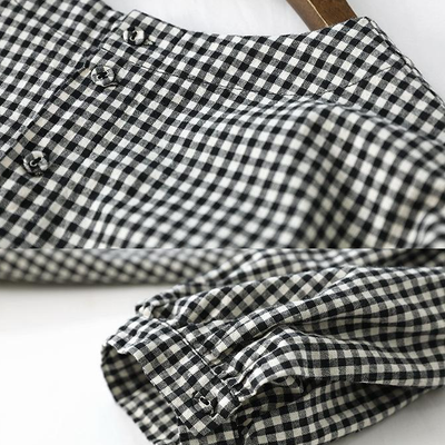 Katoenen Blouse met Asymmetrische Snit voor Dames