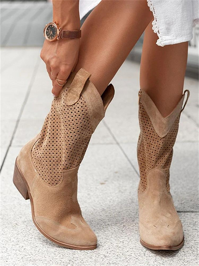 Chique Western Style Enkellaarzen voor Dames
