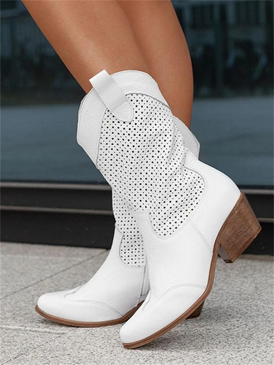 Chique Western Style Enkellaarzen voor Dames