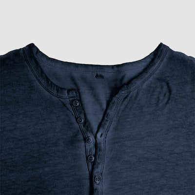 Katoenen T-shirt met Lange Mouwen voor Heren