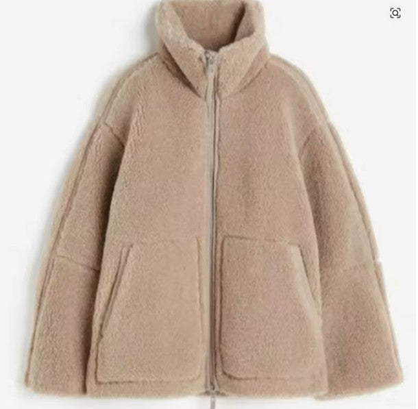 Elegante Fleecejack met Rits voor Dames