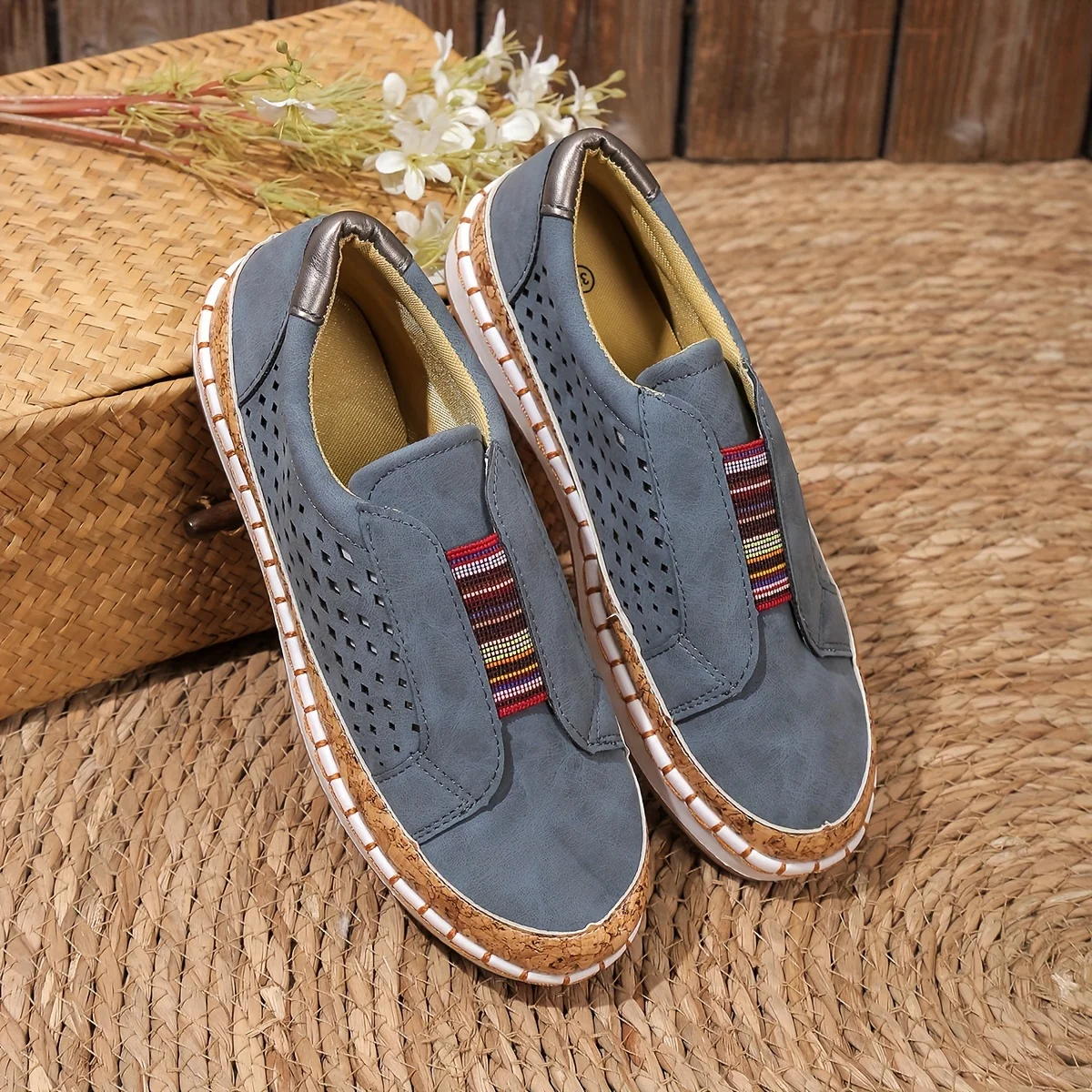 Slip-On Casual Schoenen voor Dames