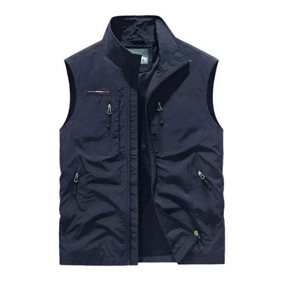 Katoenmix Mouwloos Vest voor Heren