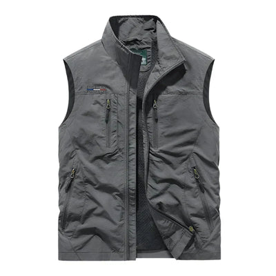 Katoenmix Mouwloos Vest voor Heren