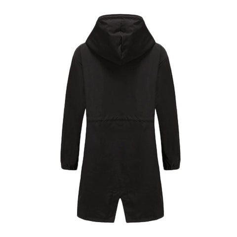 Katoenen Lange Trenchcoat voor Dames