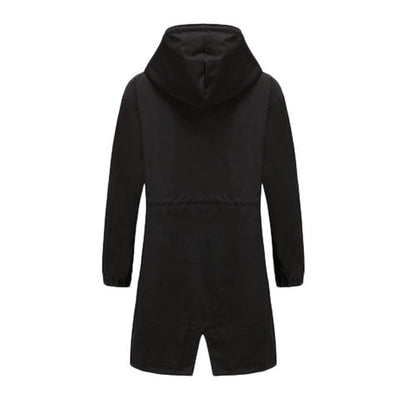 Katoenen Lange Trenchcoat voor Dames