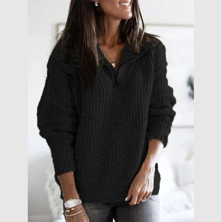 Emily-Hal Sweater - Huis Van Stijl