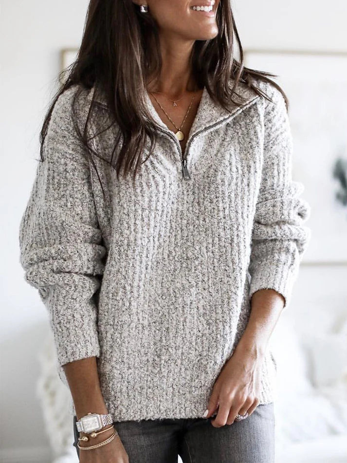 Emily-Hal Sweater - Huis Van Stijl