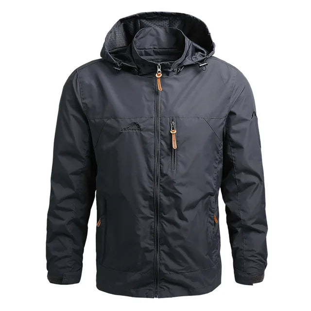 Louis-snel drogend softshell herenjack waterdicht ademend met capuchon