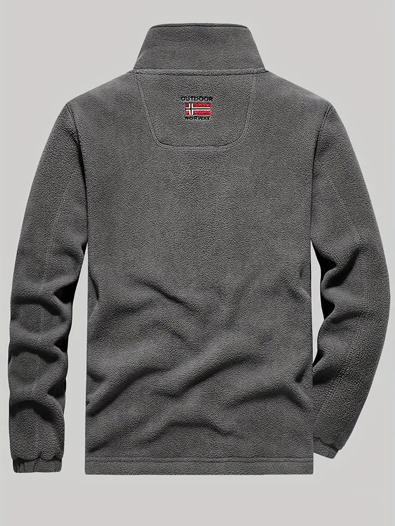 Casual fleece voor heren