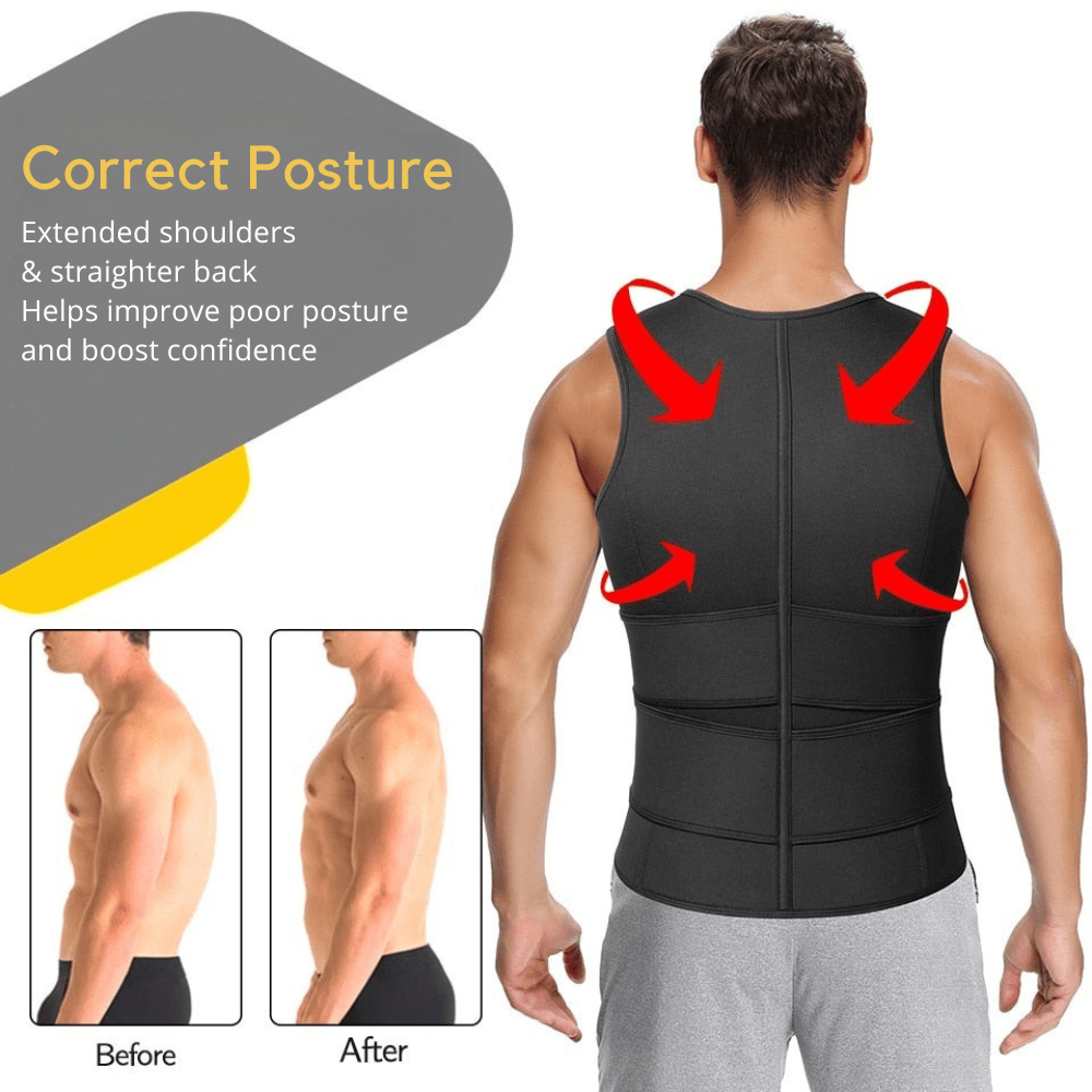 Compressie Trainingsvest voor Heren