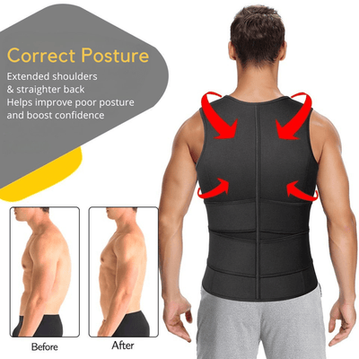 Compressie Trainingsvest voor Heren