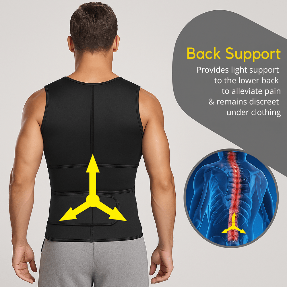 Compressie Trainingsvest voor Heren