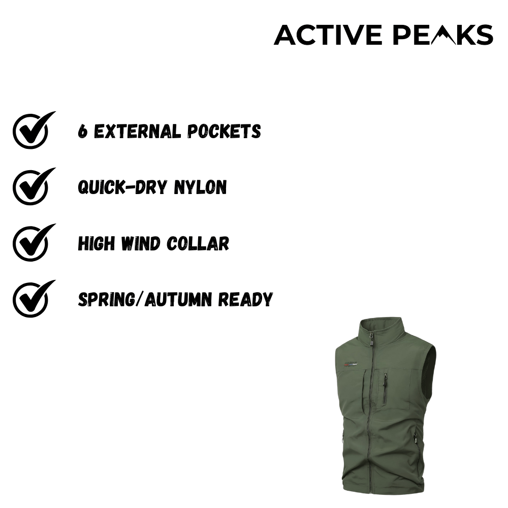 Lichtgewicht Heren Bodywarmer voor Buitenactiviteiten