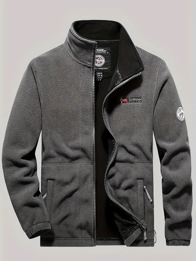 Casual fleece voor heren