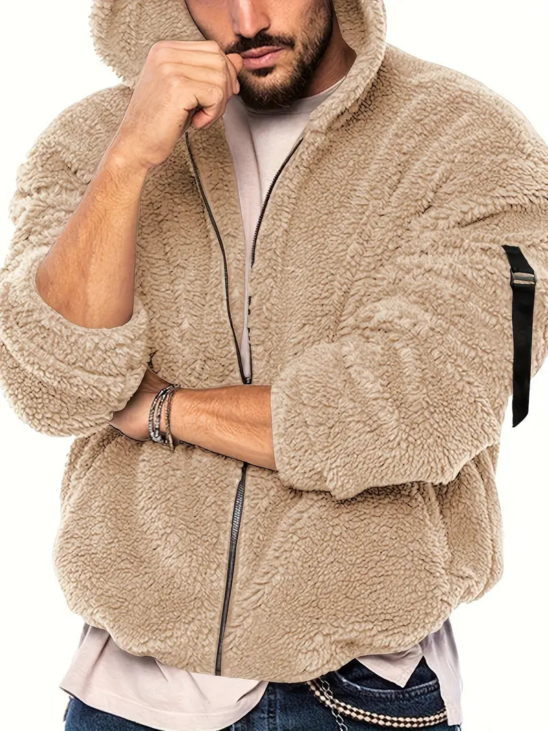 Duvet Jacket met Rits voor Mannen