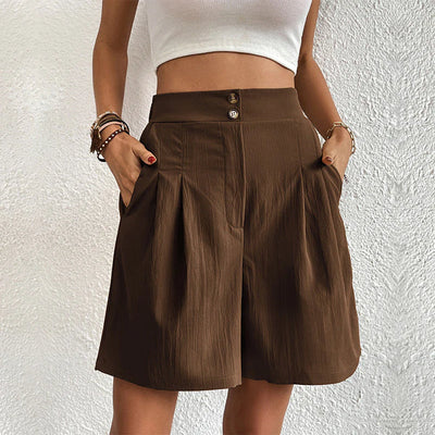 Elegante Wijde Shorts voor Dames