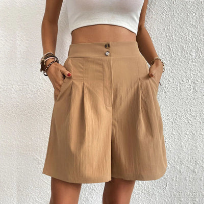 Elegante Wijde Shorts voor Dames