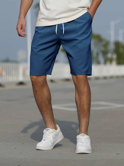 Josef-Casual Trekkoord Shorts Voor Mannen