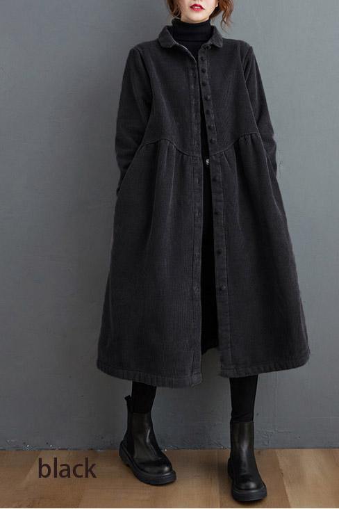 Corduroy Casual Jas voor Dames