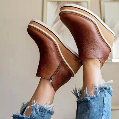 Elegante dames bottines met hak