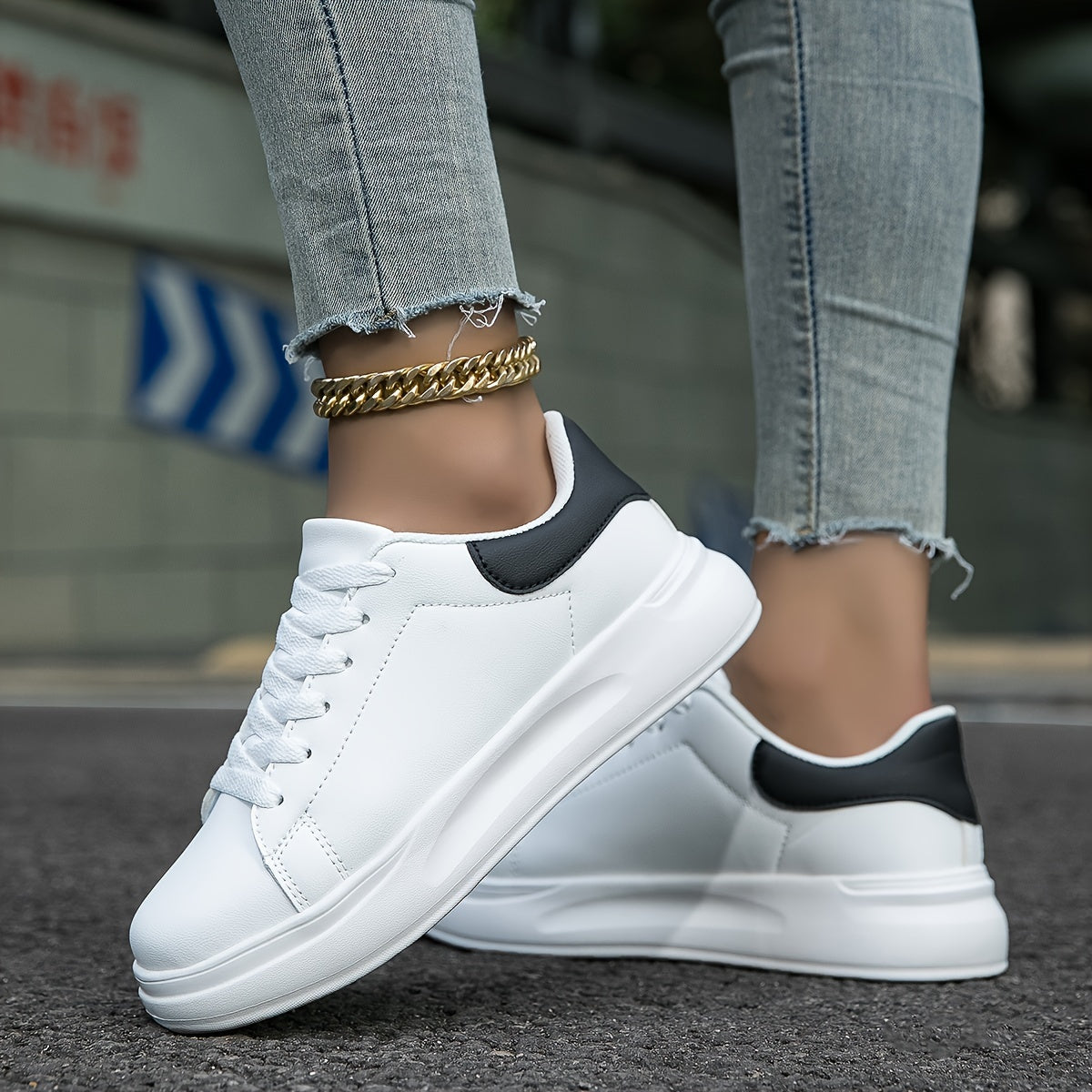 PU Leren Sneakers voor Vrouwen