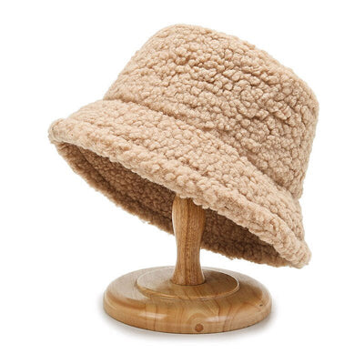 Elegante wollen bucket hat voor dames