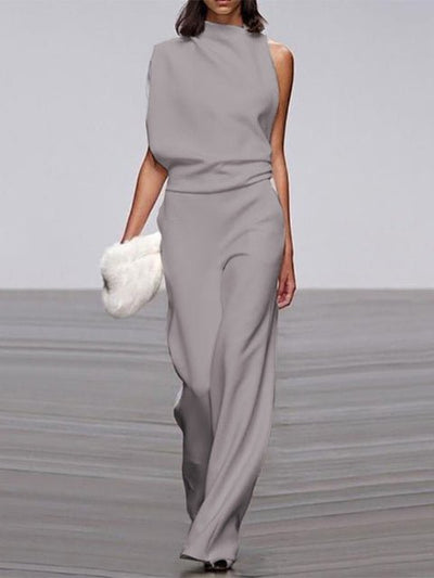 Elegante dames combinatie met col rond