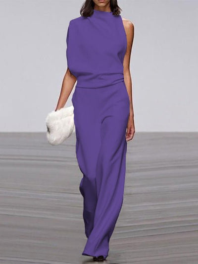 Elegante dames combinatie met col rond