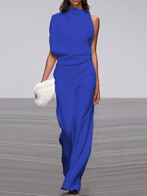 Elegante dames combinatie met col rond