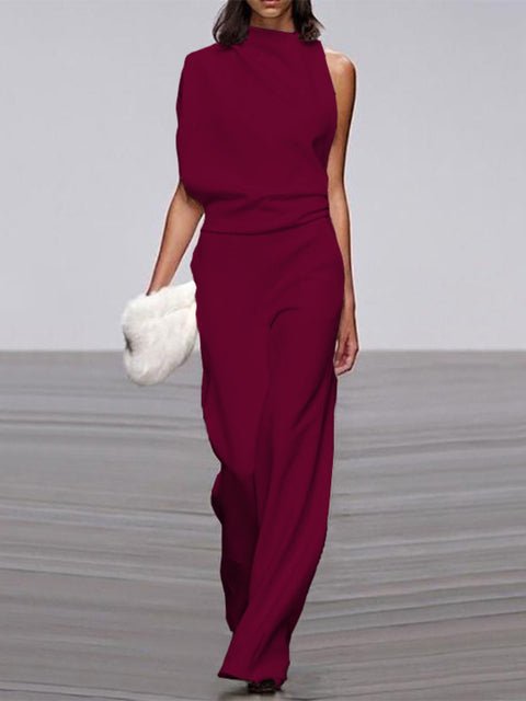 Elegante dames combinatie met col rond