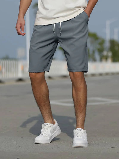 Josef-Casual Trekkoord Shorts Voor Mannen