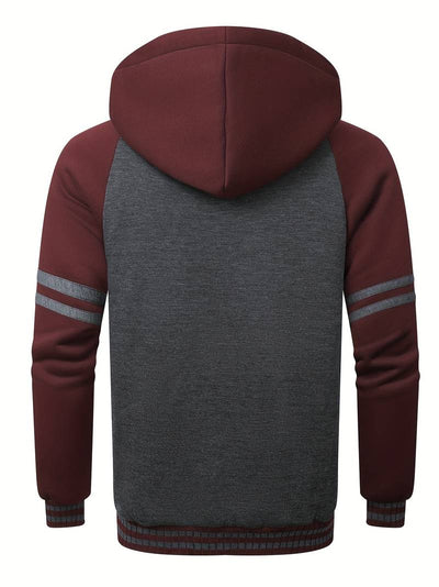 Donsachtige hoodie voor heren