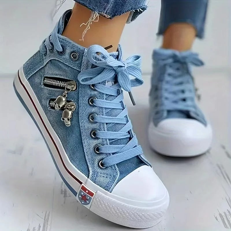 Zoye - Urban Trend Jeans Sneakers