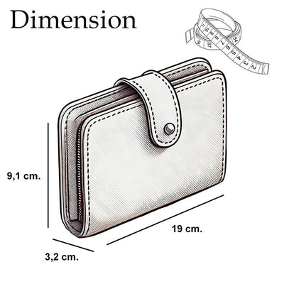 Elegante Lange Portemonnee voor Dames