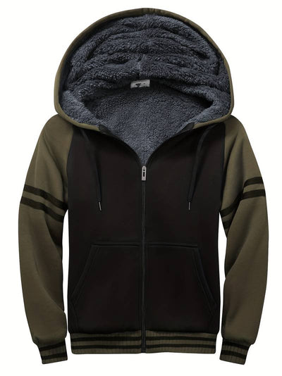 Donsachtige hoodie voor heren