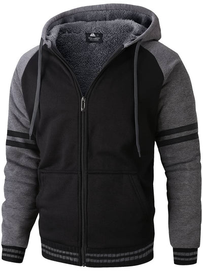 Donsachtige hoodie voor heren