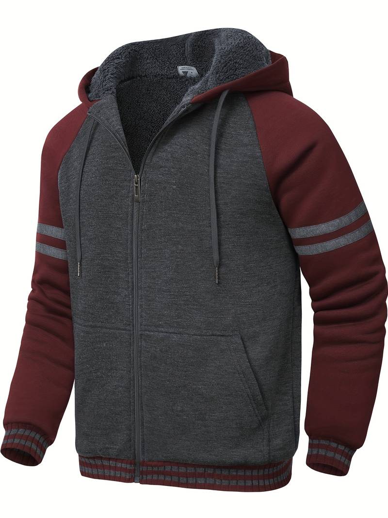 Donsachtige hoodie voor heren