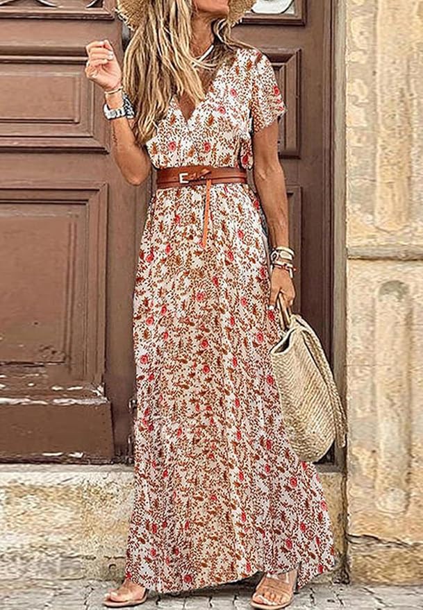 Bohemian Maxi Jurk voor Dames