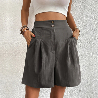 Elegante Wijde Shorts voor Dames