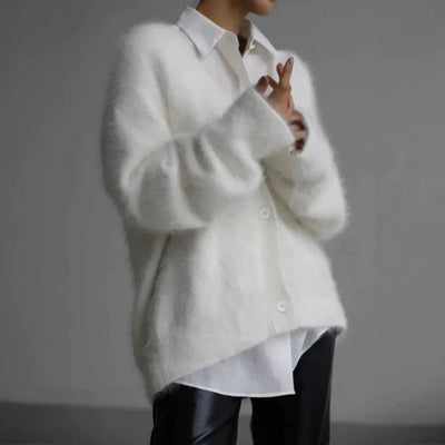 Elegante Kasjmier Cardigan voor Dames