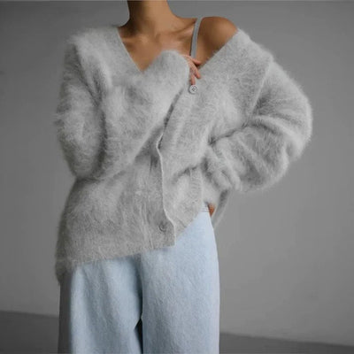Elegante Kasjmier Cardigan voor Dames