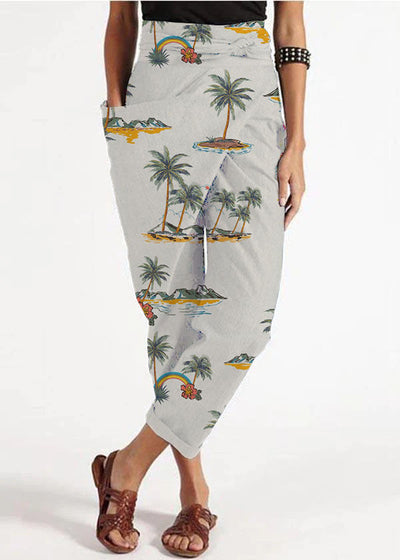 High Waist Harem Broek voor Dames